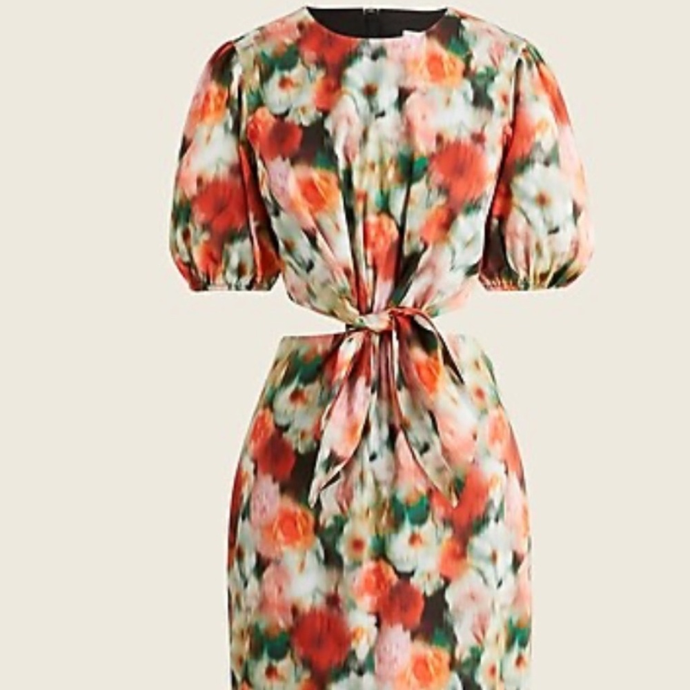 NWOT J Crew Cutout dress in Liberty® Hazy Days floral